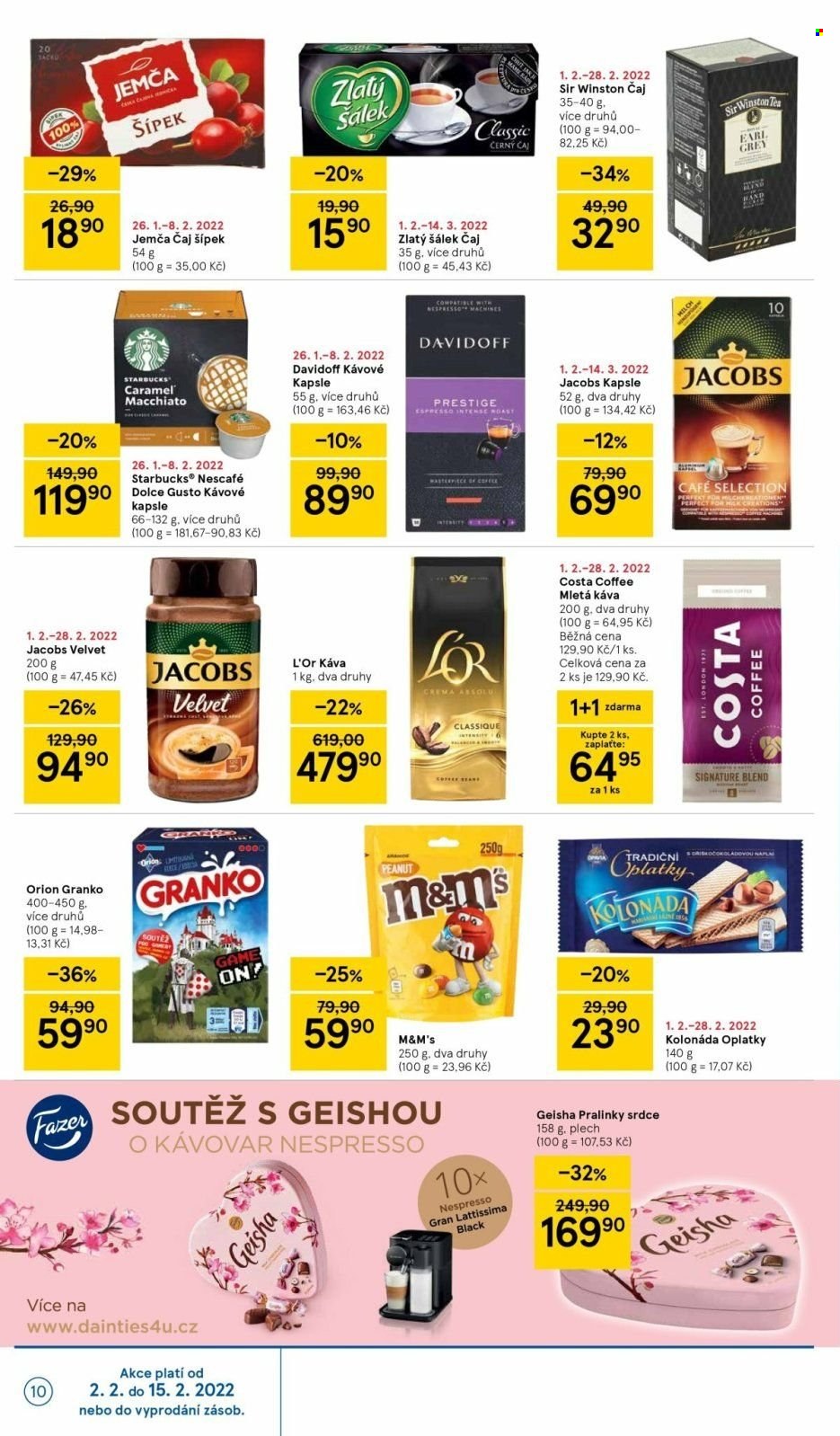 Leták TESCO - 2.2.2022 - 8.2.2022. Strana 10