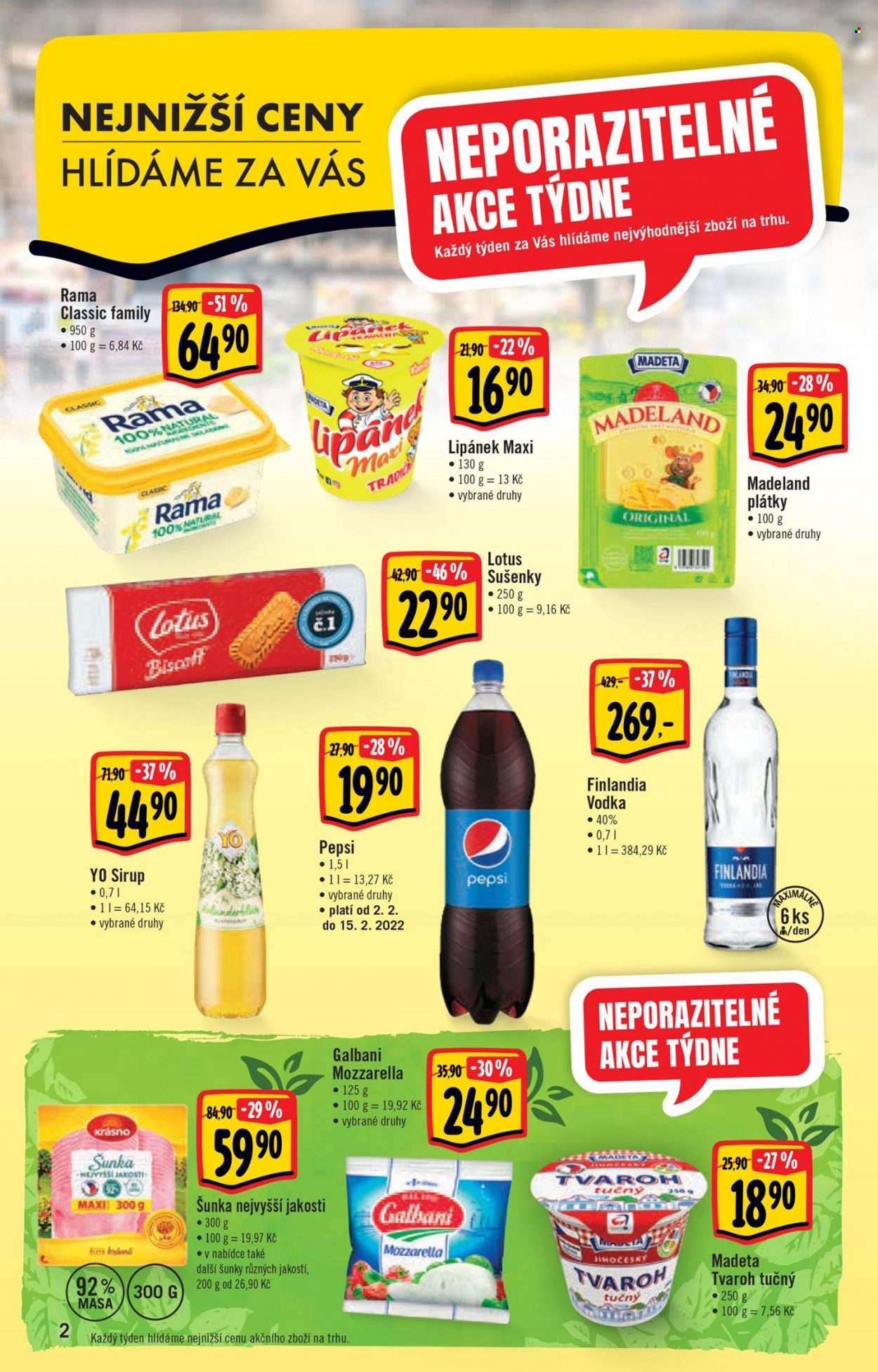 Leták Albert Hypermarket - 2.2.2022 - 8.2.2022. Strana 2