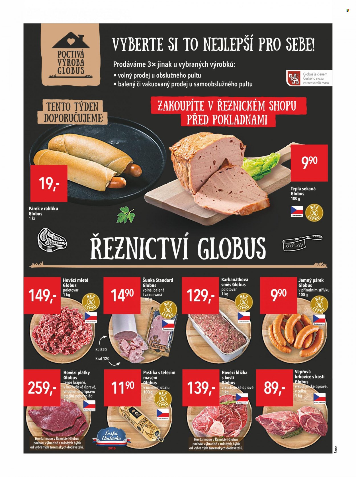 Leták Globus - 3.2.2022 - 9.2.2022. Strana 6