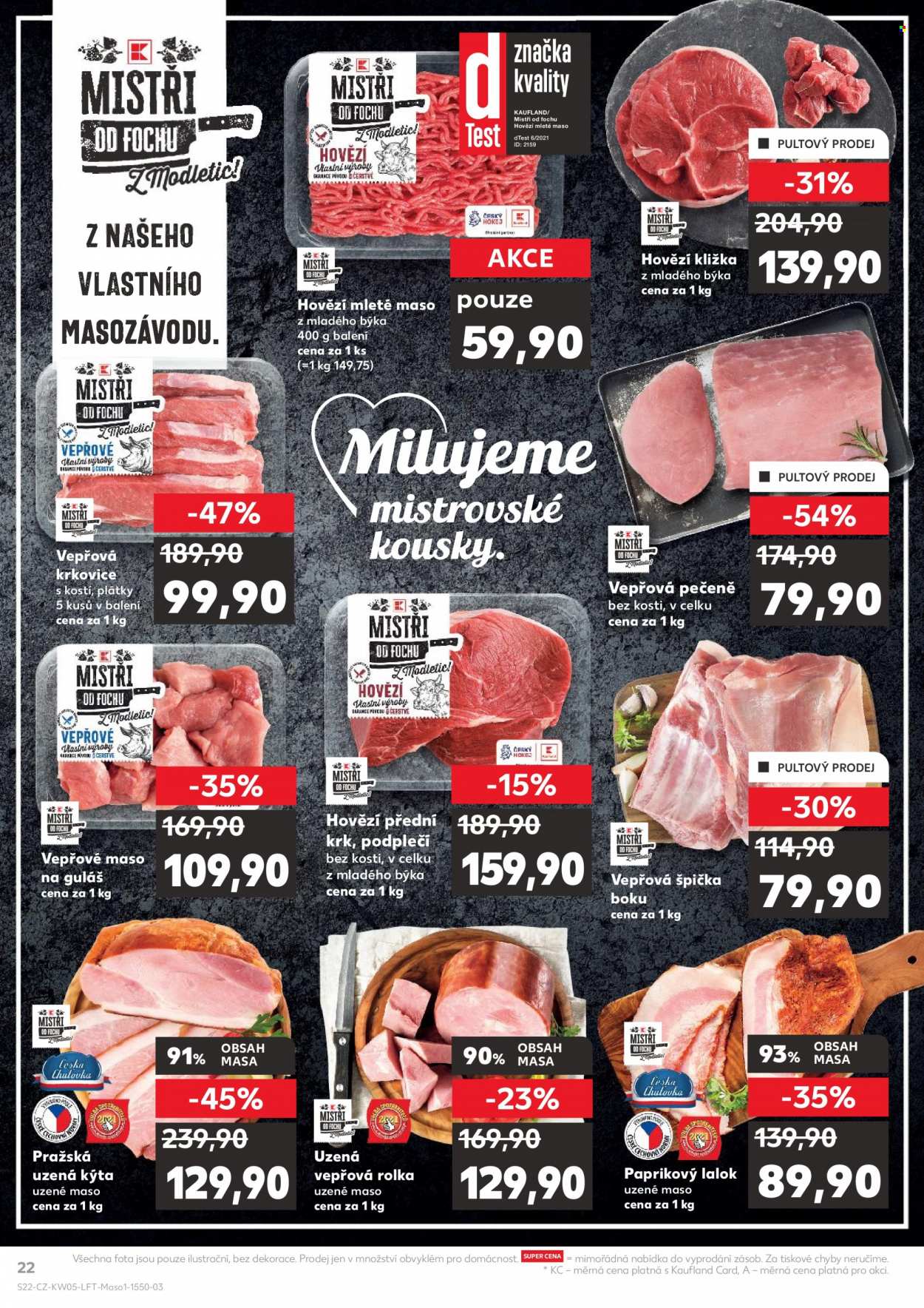 Leták Kaufland - 2.2.2022 - 8.2.2022. Strana 22