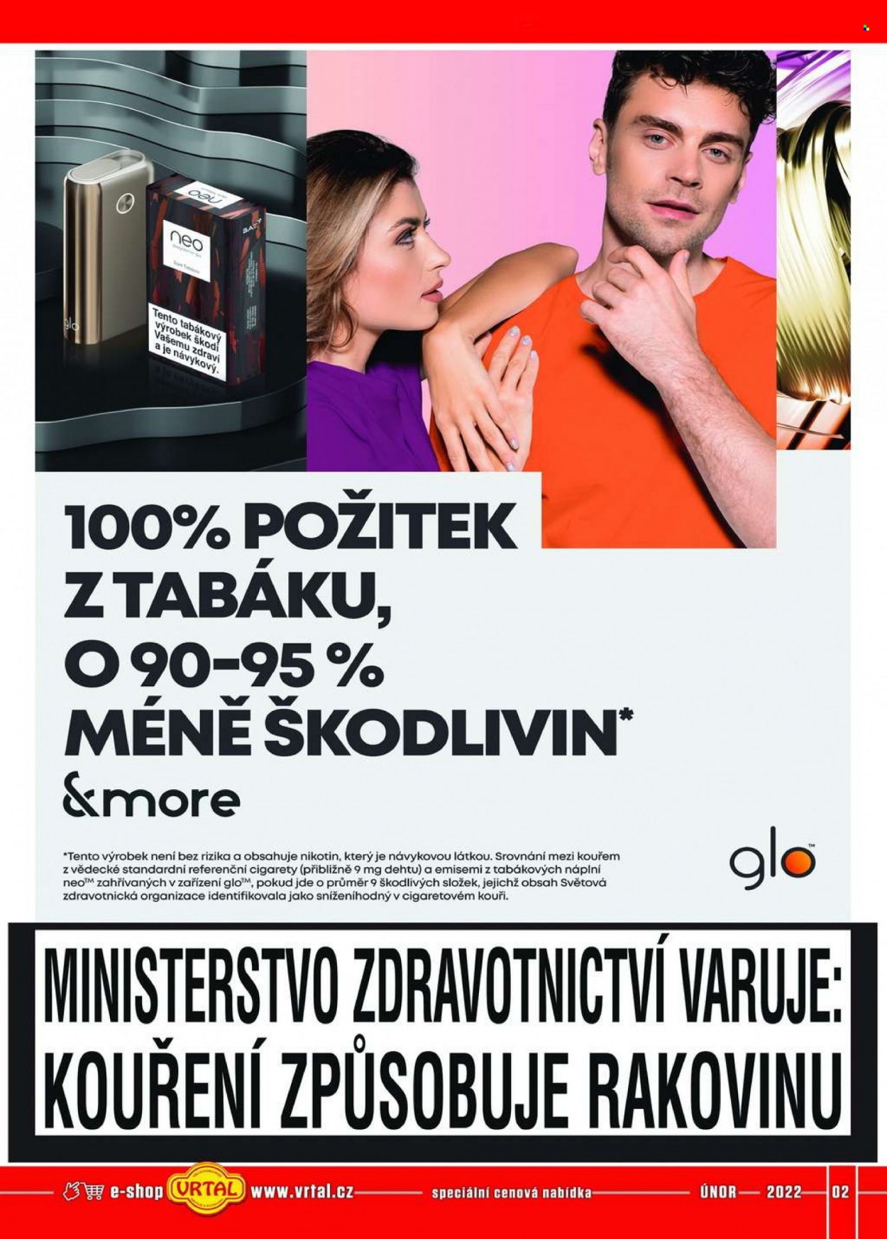Leták Vrtal - 1.2.2022 - 28.2.2022. Strana 2