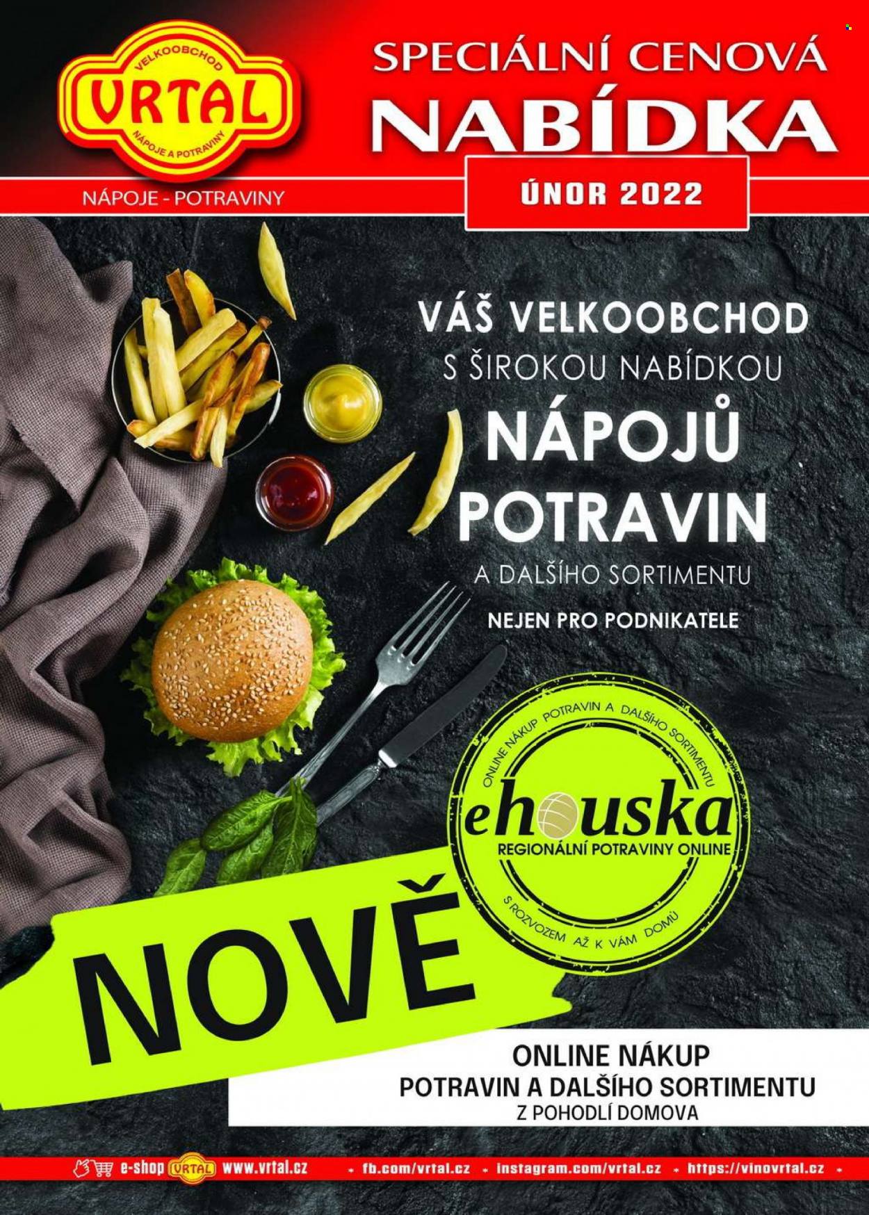 Leták Vrtal - 1.2.2022 - 28.2.2022. Strana 1