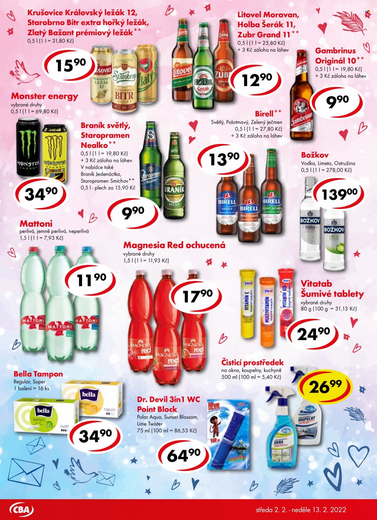 Leták CBA potraviny - 2.2.2022 - 13.2.2022. Strana 6