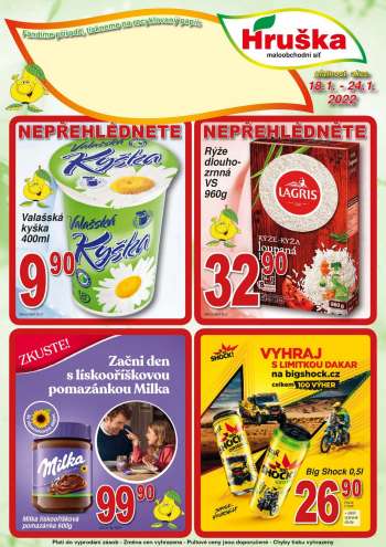 Leták Hruška - 18.1.2022 - 24.1.2022.
