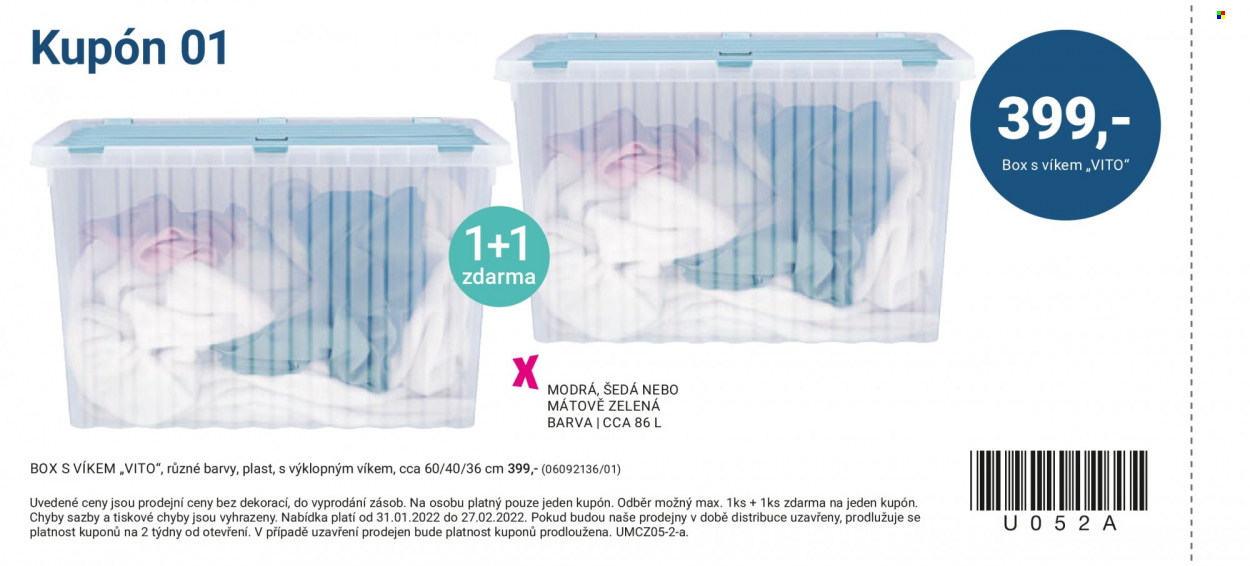 Leták MÖBELIX - 31.1.2022 - 27.2.2022. Strana 4