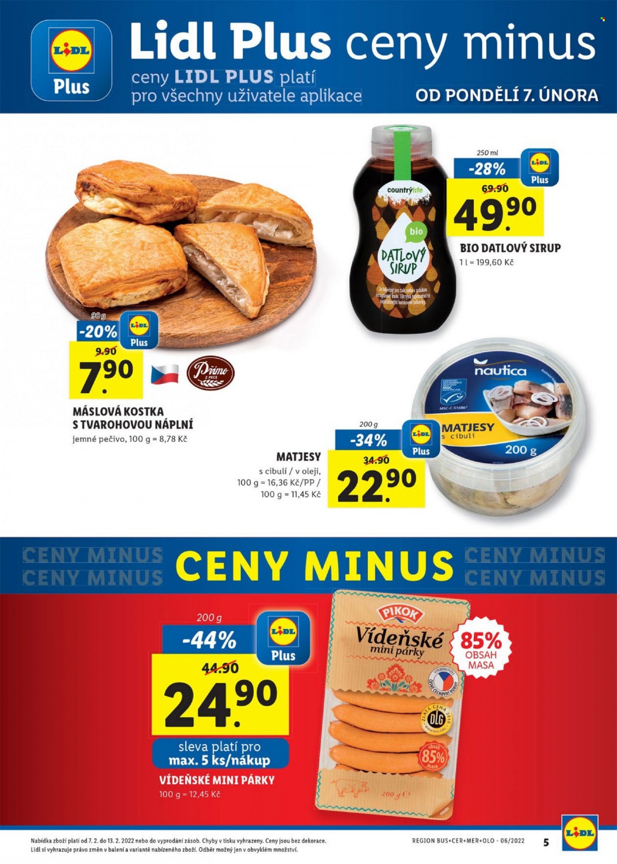 Leták Lidl - 7.2.2022 - 13.2.2022. Strana 5