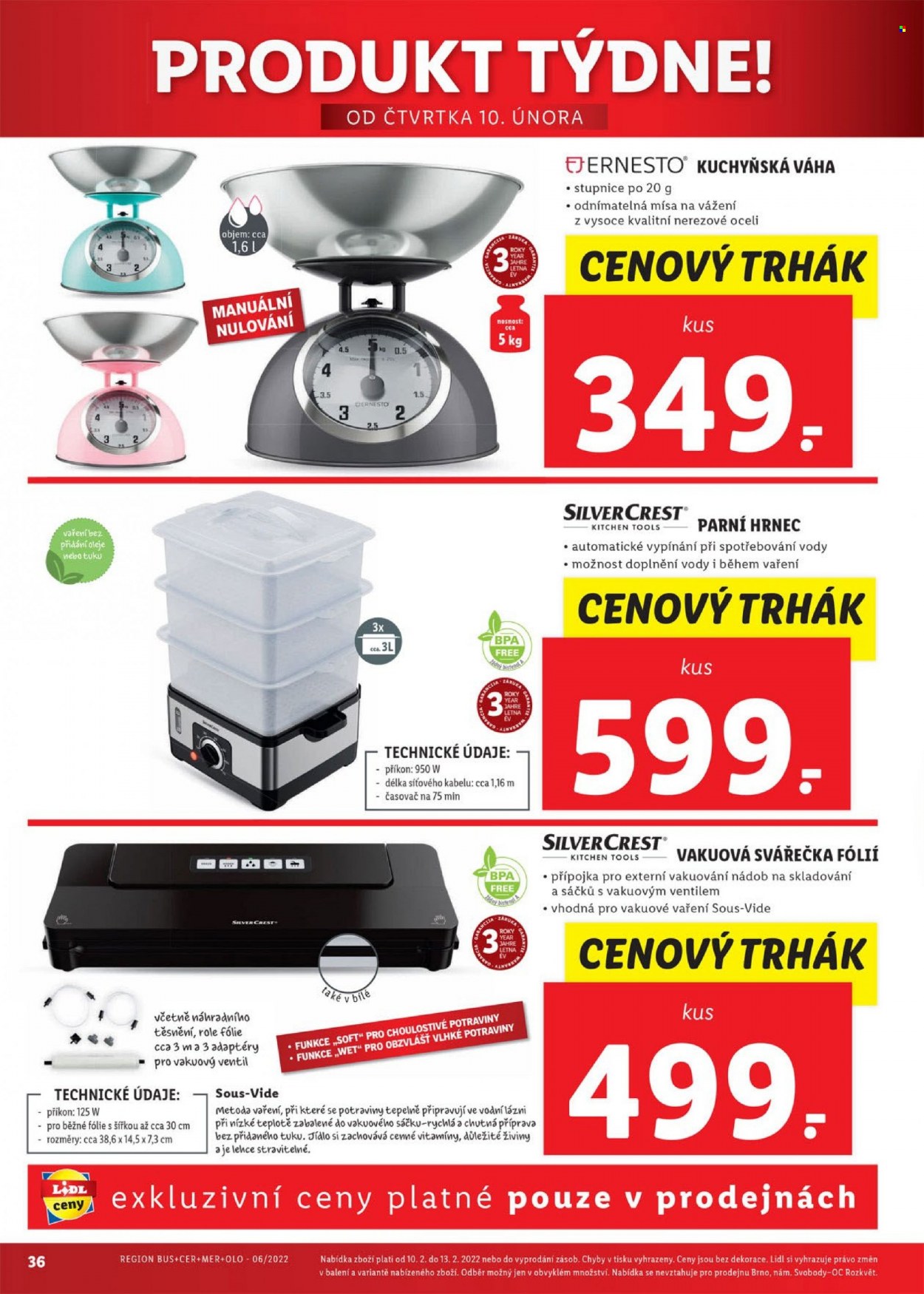 Leták Lidl - 7.2.2022 - 13.2.2022. Strana 36