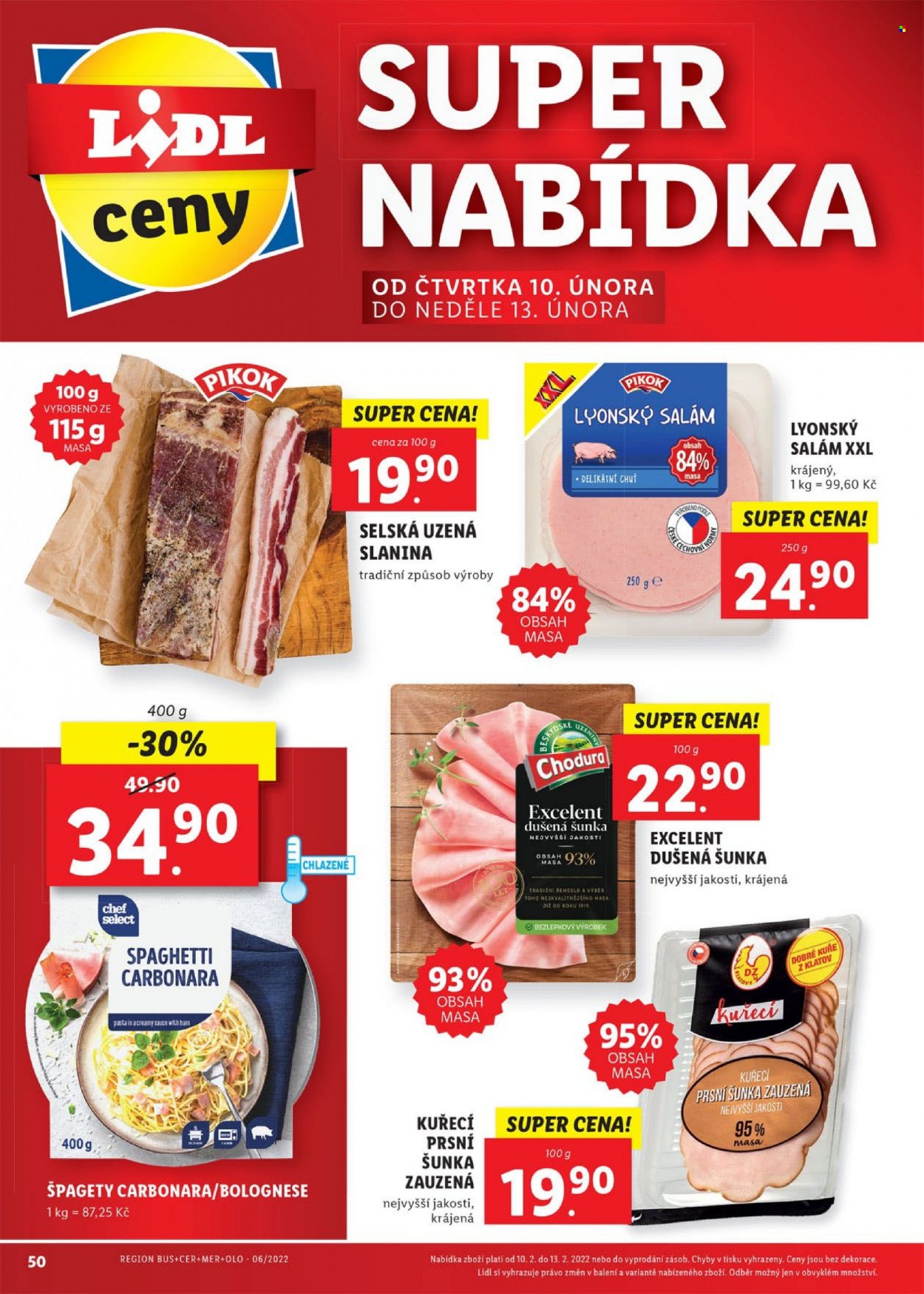 Leták Lidl - 7.2.2022 - 13.2.2022. Strana 50