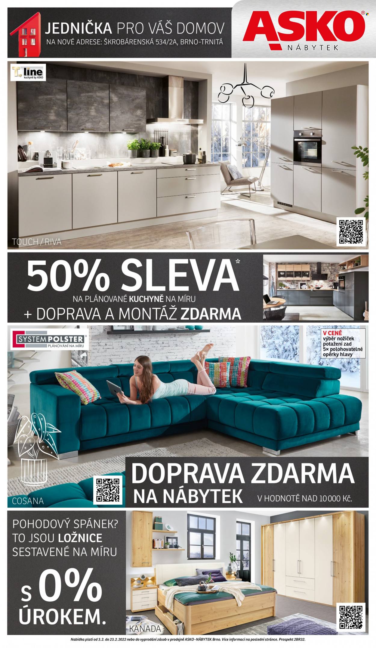 Leták ASKO - 3.2.2022 - 23.2.2022. Strana 1