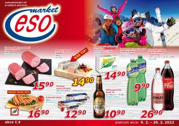 Leták ESO MARKET - 9.2.2022 - 20.2.2022.