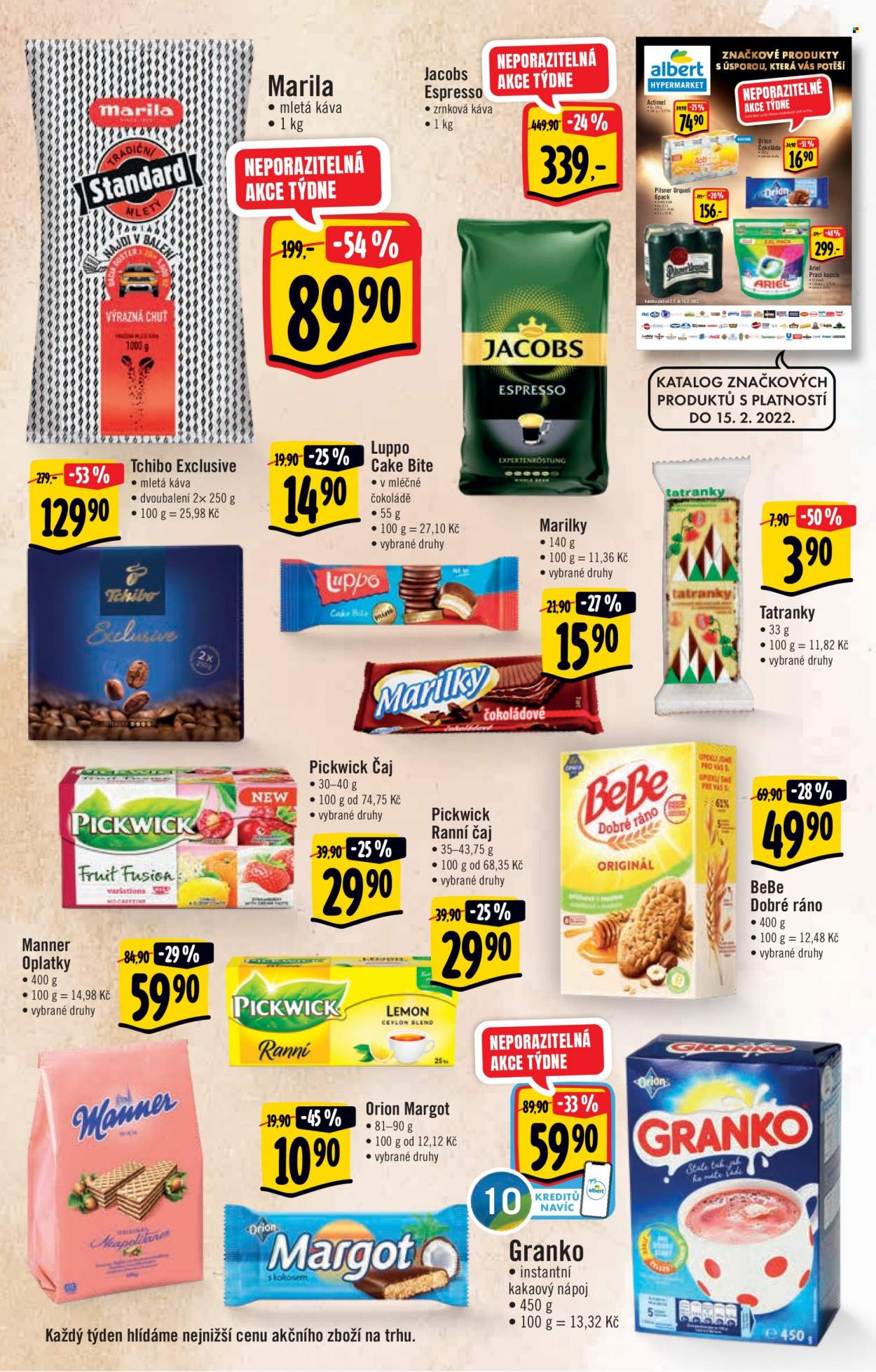 Leták Albert Hypermarket - 9.2.2022 - 15.2.2022. Strana 18