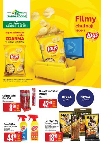 Leták Tamda Foods - 9.2.2022 - 15.2.2022.