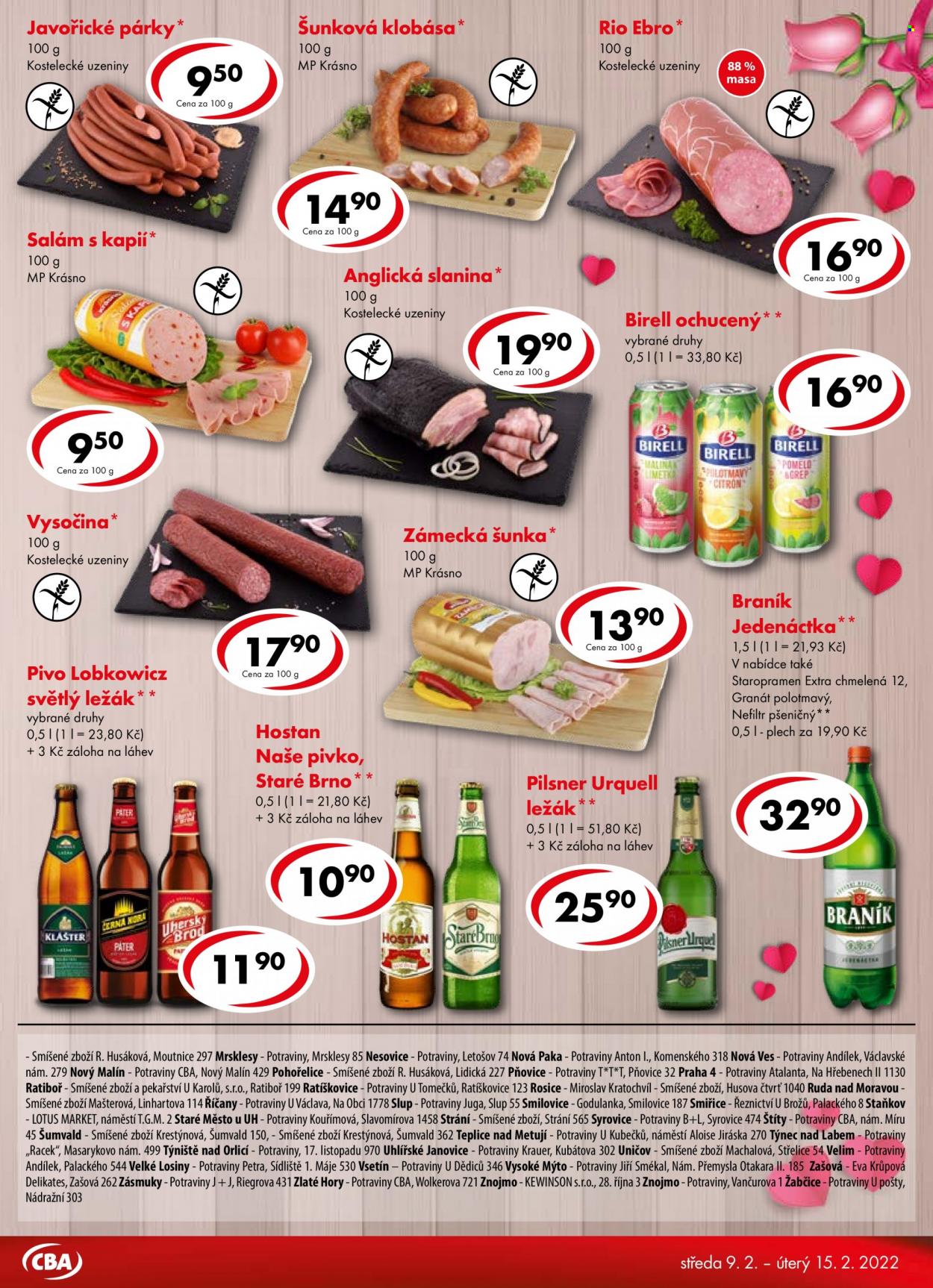 Leták CBA Premium - 9.2.2022 - 15.2.2022. Strana 3