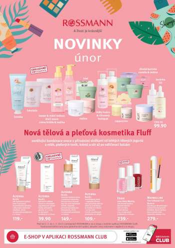 Leták ROSSMANN - 2.2.2022 - 1.3.2022.