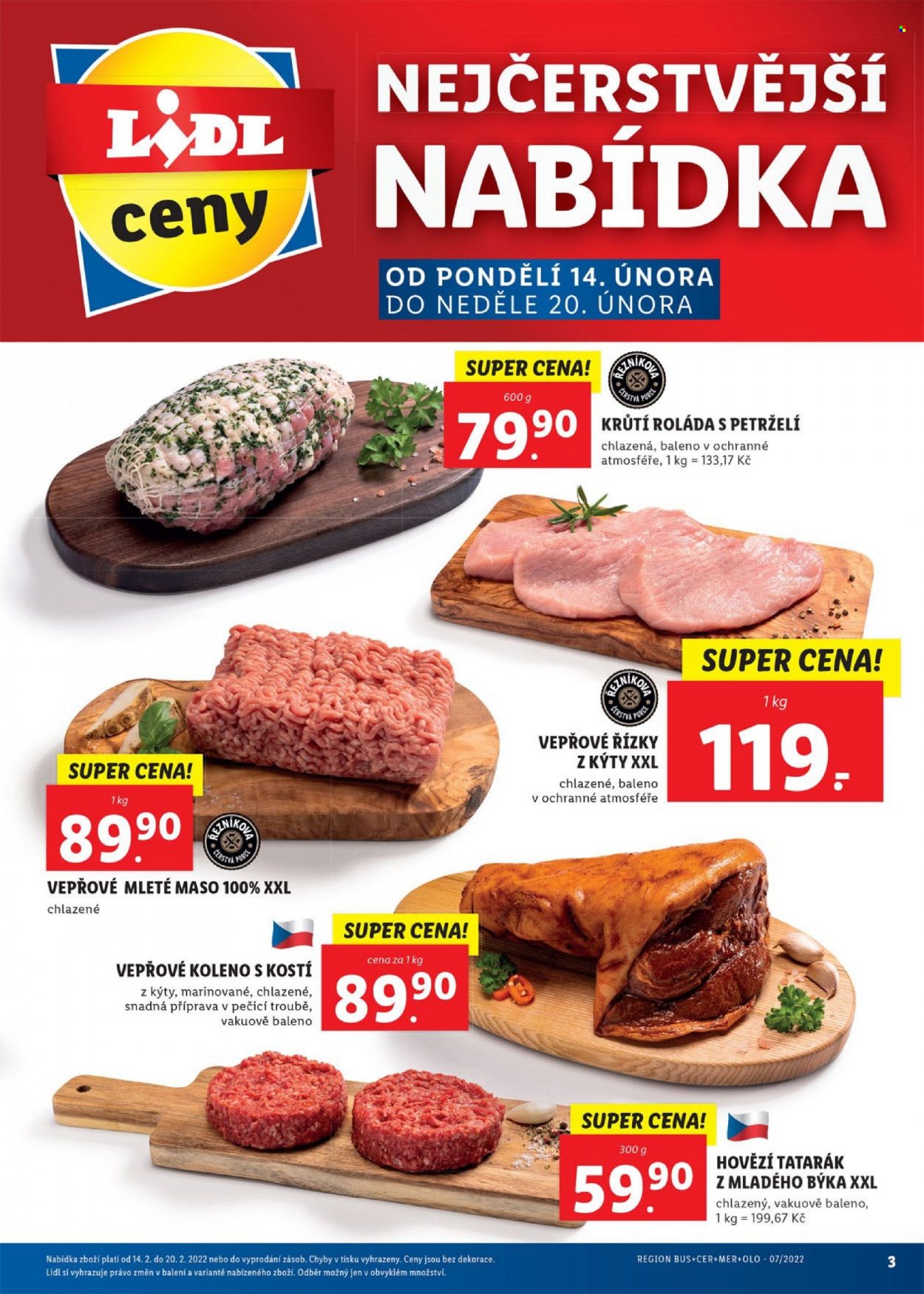 Leták Lidl - 14.2.2022 - 20.2.2022. Strana 3