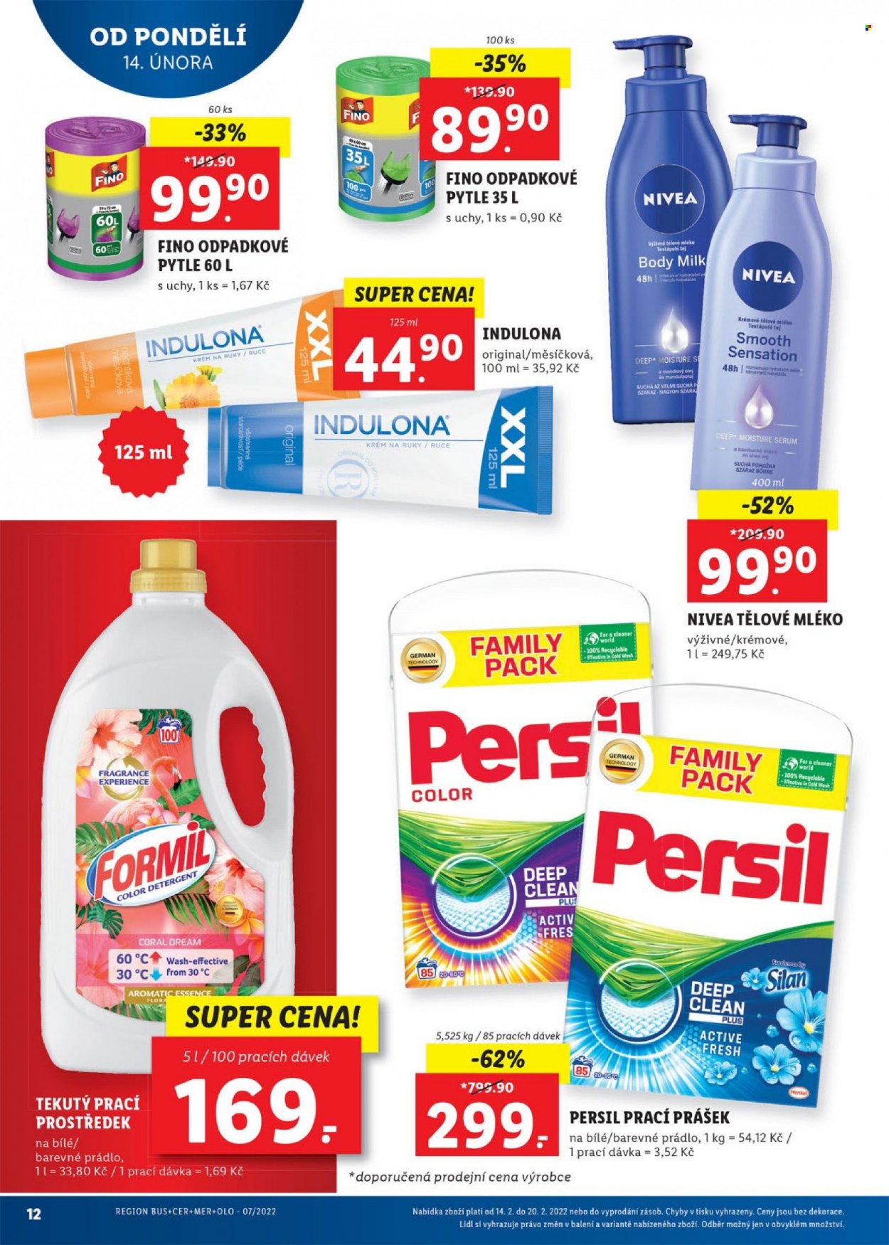 Leták Lidl - 14.2.2022 - 20.2.2022. Strana 12