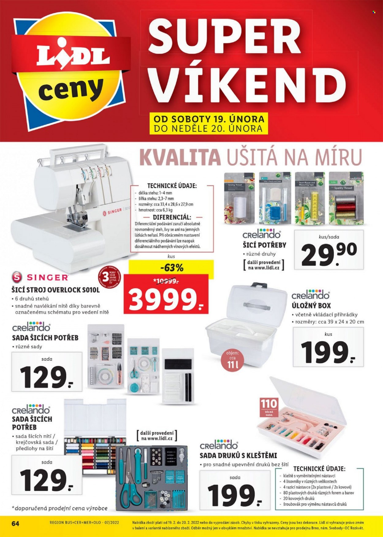 Leták Lidl - 14.2.2022 - 20.2.2022. Strana 64