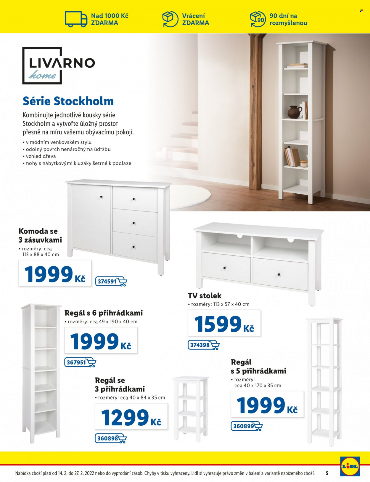 Leták Lidl - 14.2.2022 - 27.2.2022. Strana 5