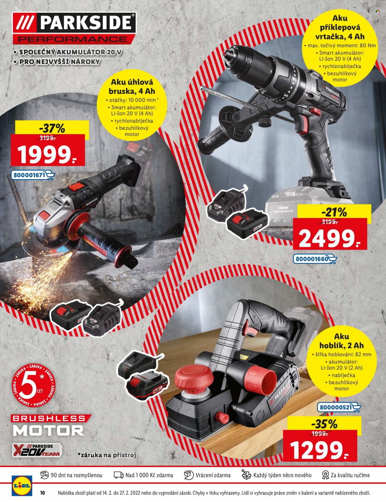 Leták Lidl - 14.2.2022 - 27.2.2022. Strana 10