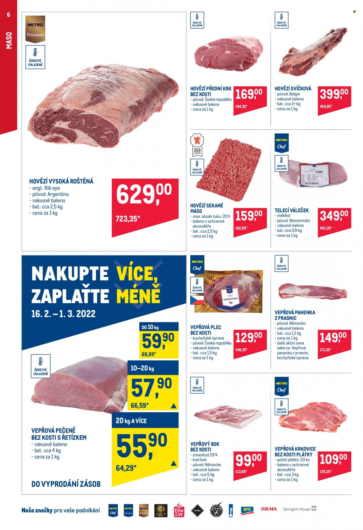 Leták MAKRO - 16.2.2022 - 1.3.2022. Strana 6