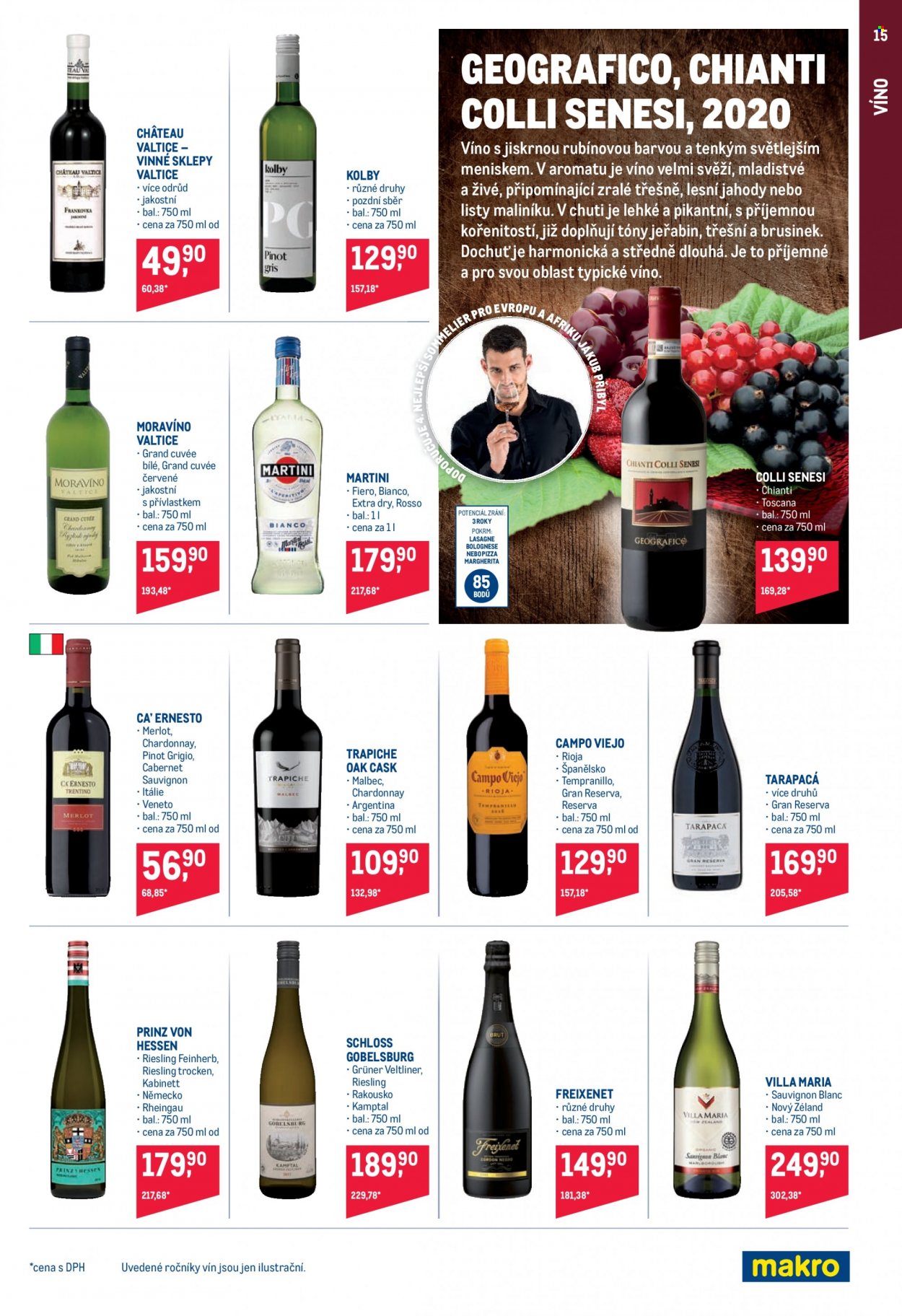 Leták MAKRO - 16.2.2022 - 1.3.2022. Strana 15