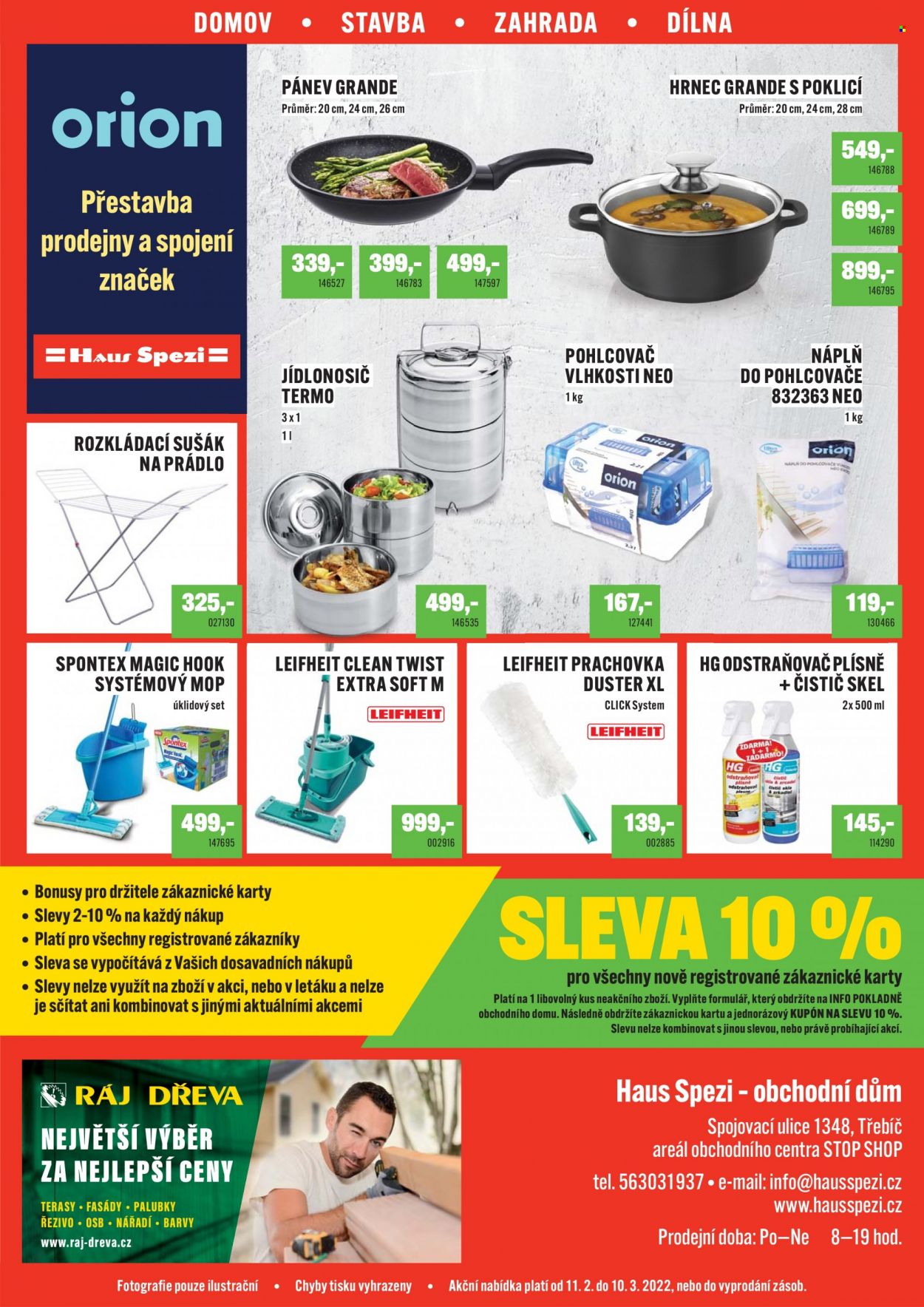 Leták Haus Spezi - 11.2.2022 - 10.3.2022. Strana 8