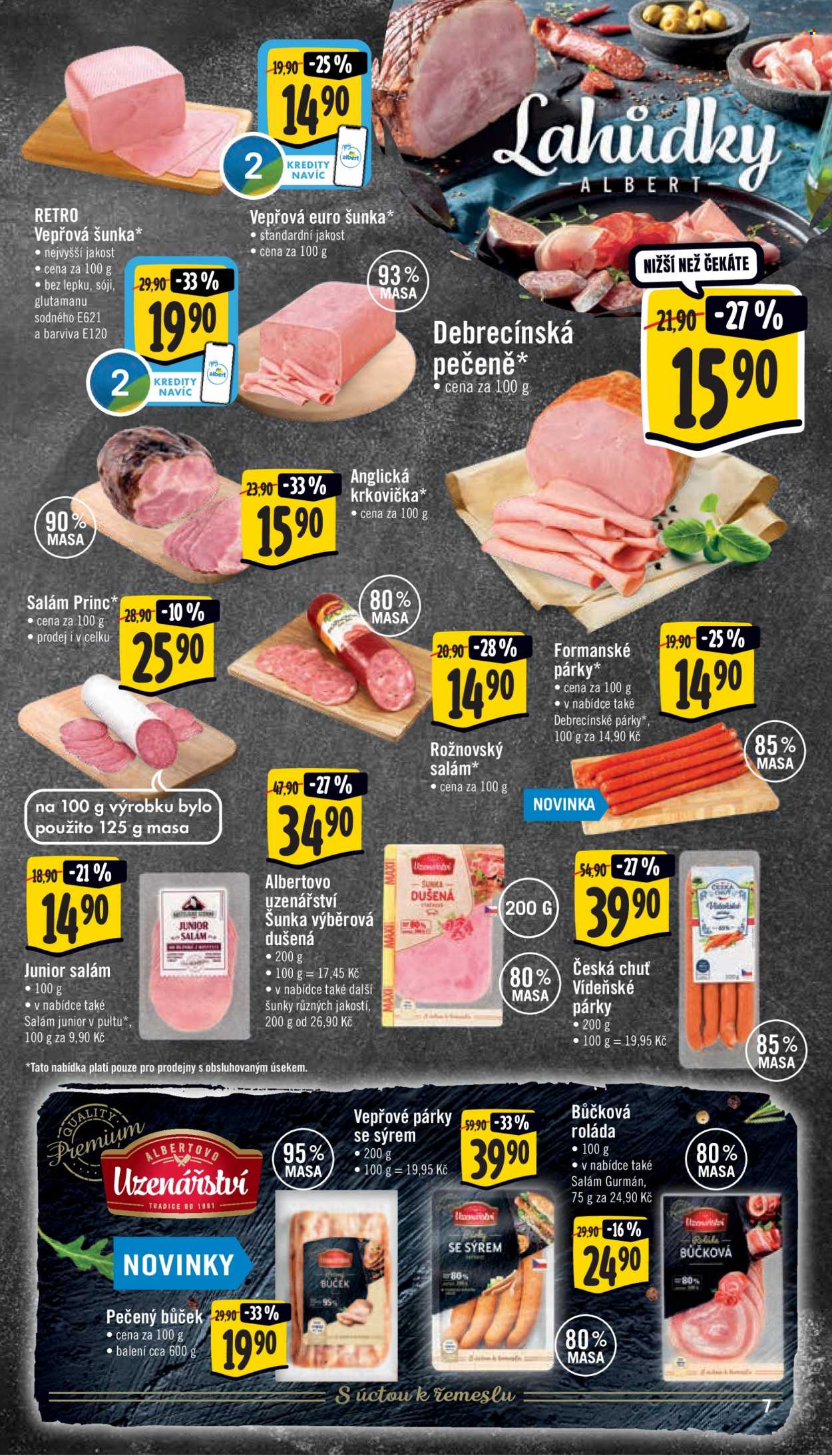 Leták Albert Supermarket - 16.2.2022 - 22.2.2022. Strana 7