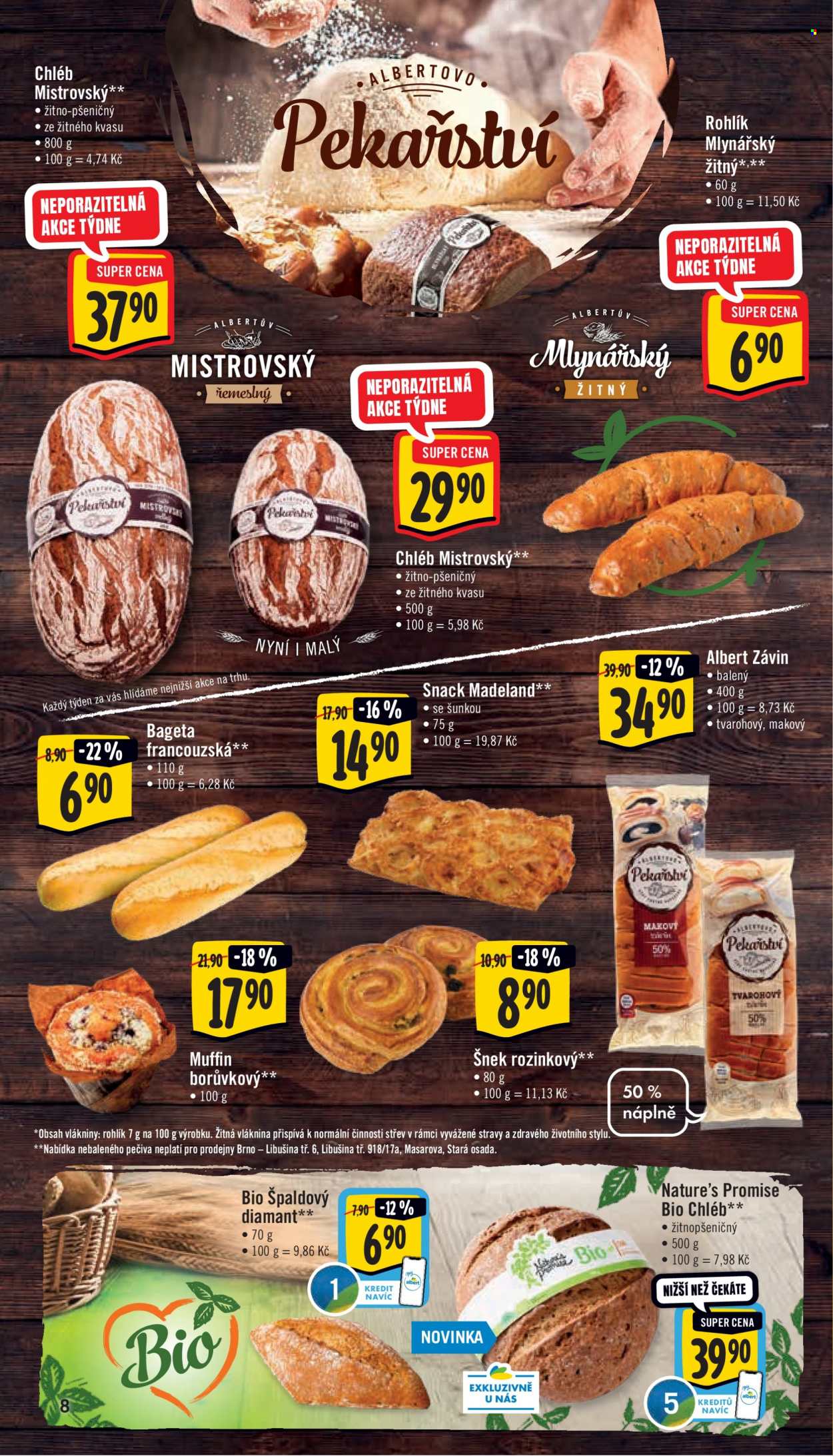 Leták Albert Supermarket - 16.2.2022 - 22.2.2022. Strana 8