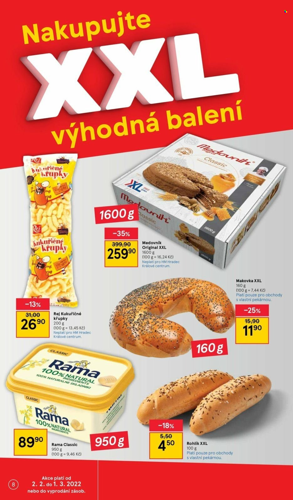 Leták TESCO - 16.2.2022 - 22.2.2022. Strana 8