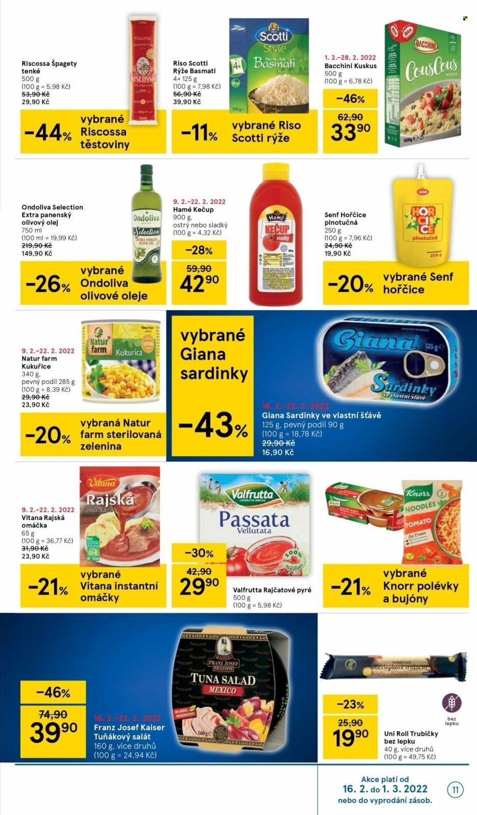 Leták TESCO - 16.2.2022 - 22.2.2022. Strana 11