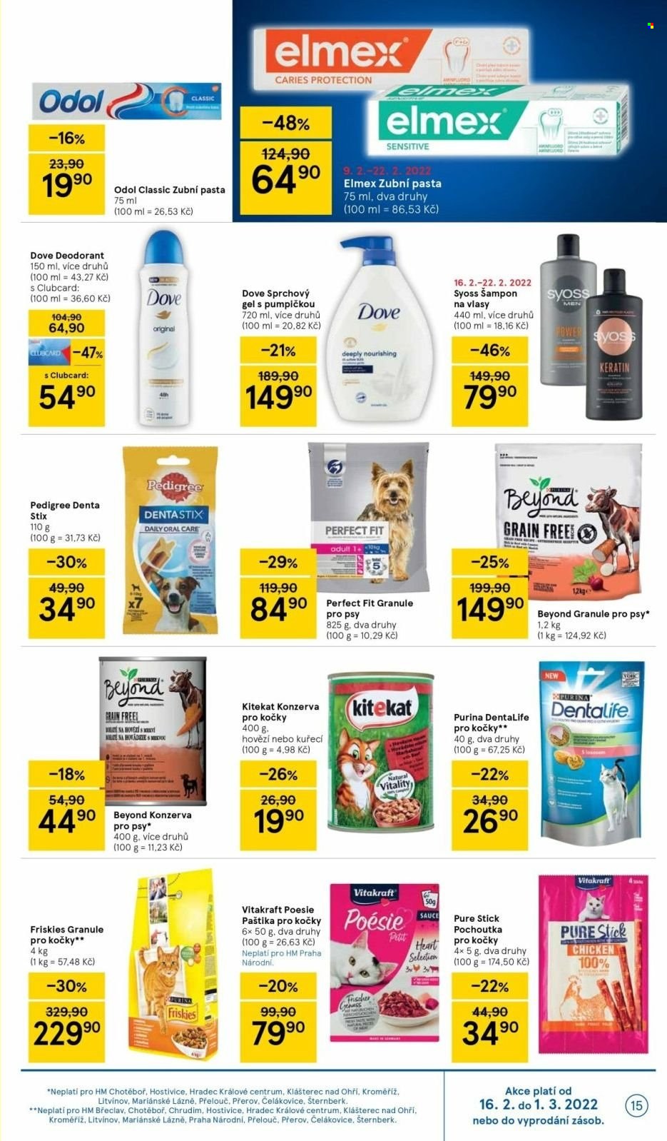 Leták TESCO - 16.2.2022 - 22.2.2022. Strana 15
