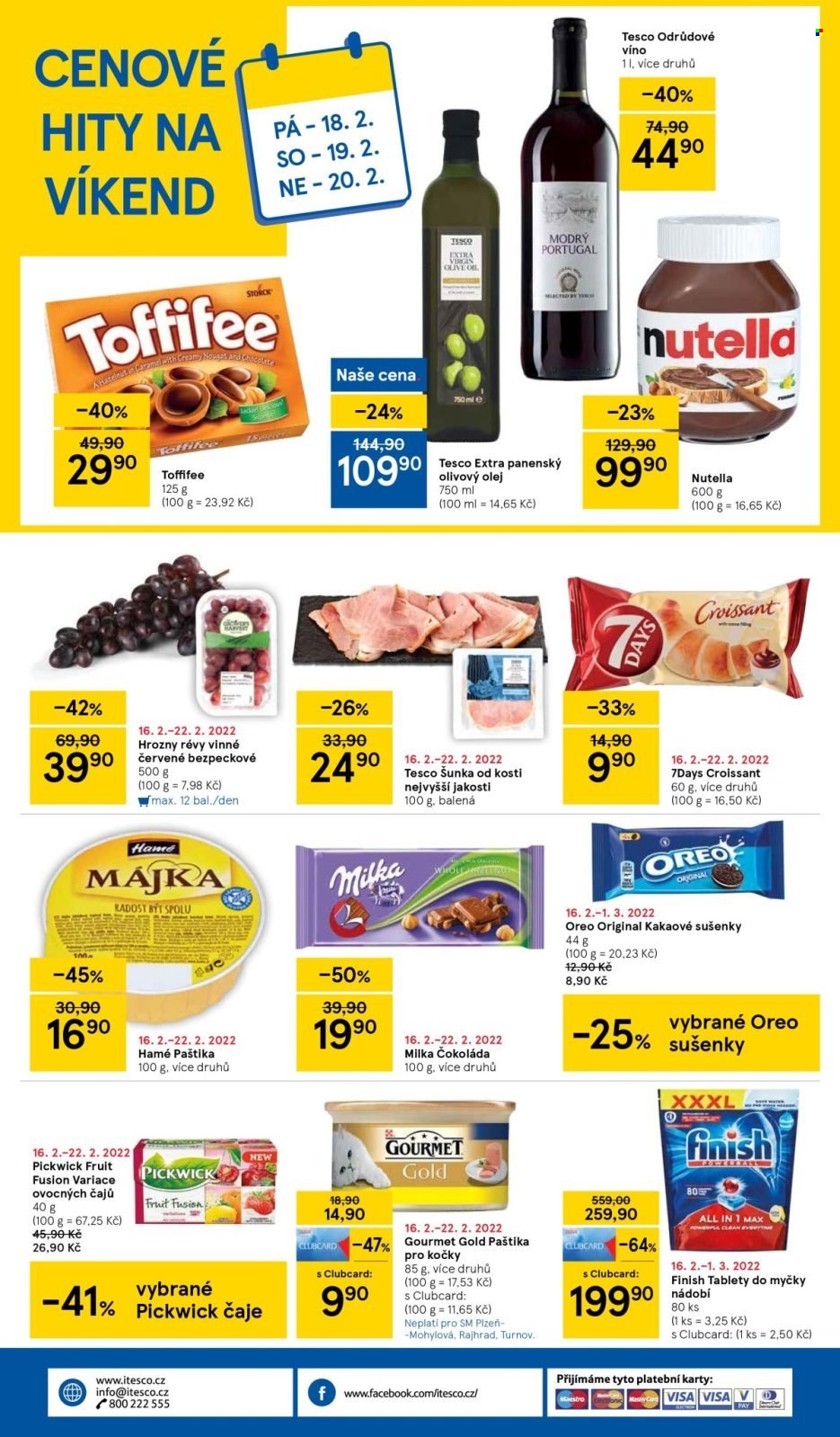 Leták TESCO supermarket - 16.2.2022 - 22.2.2022. Strana 8