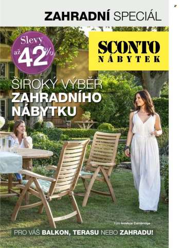 Leták SCONTO NÁBYTEK.