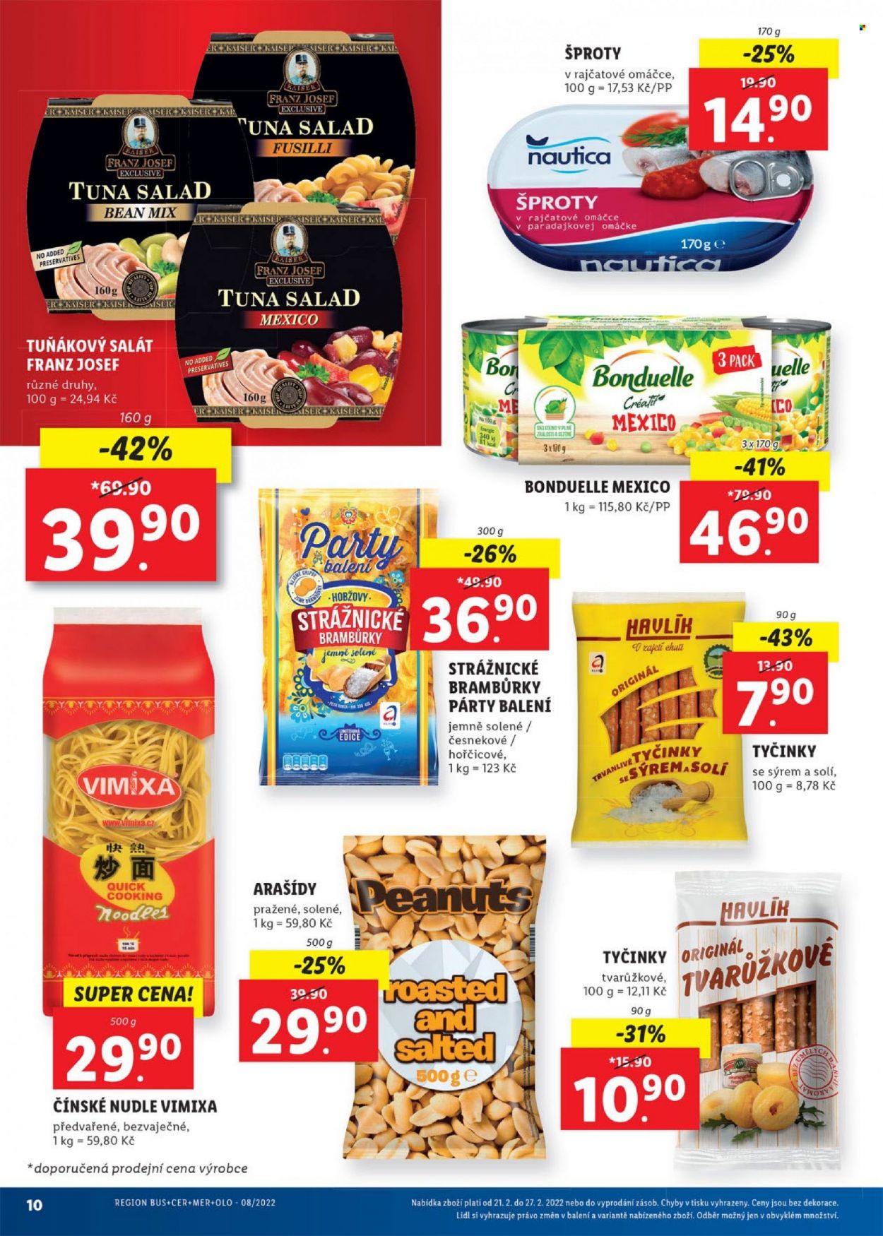 Leták Lidl - 21.2.2022 - 27.2.2022. Strana 10