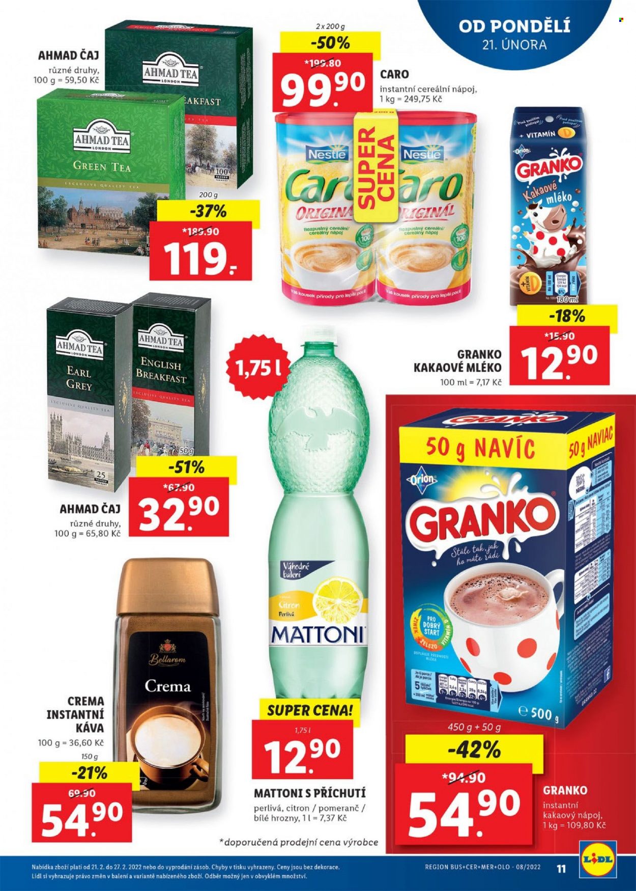 Leták Lidl - 21.2.2022 - 27.2.2022. Strana 11