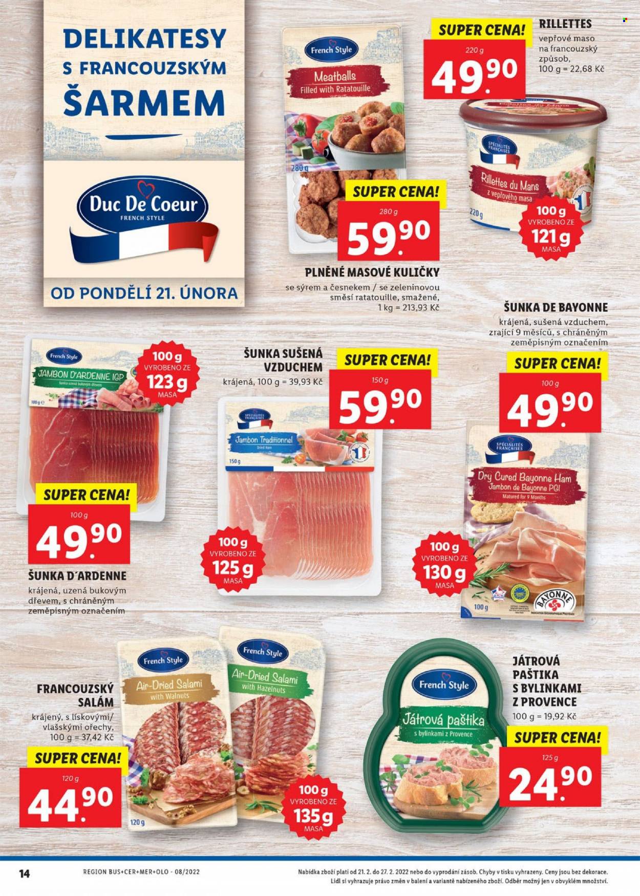 Leták Lidl - 21.2.2022 - 27.2.2022. Strana 14