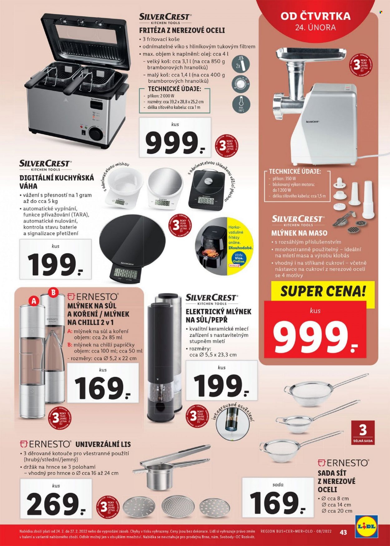 Leták Lidl - 21.2.2022 - 27.2.2022. Strana 43