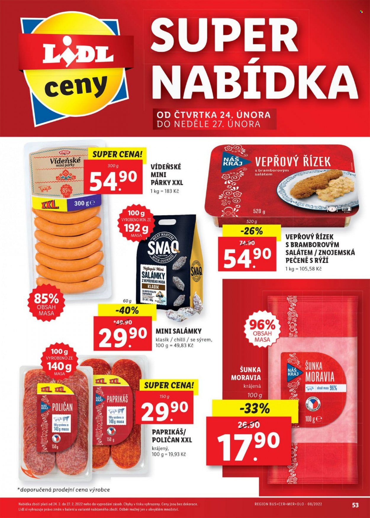 Leták Lidl - 21.2.2022 - 27.2.2022. Strana 53