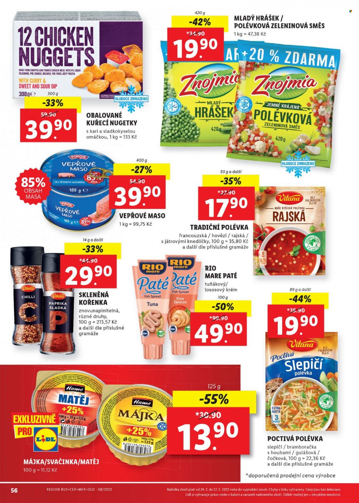 Leták Lidl - 21.2.2022 - 27.2.2022. Strana 56