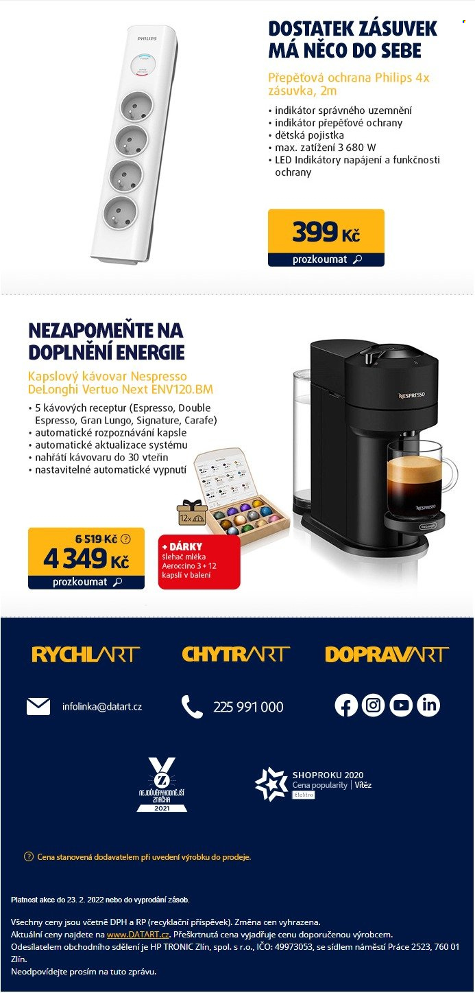Leták DATART - 17.2.2022 - 23.2.2022. Strana 4
