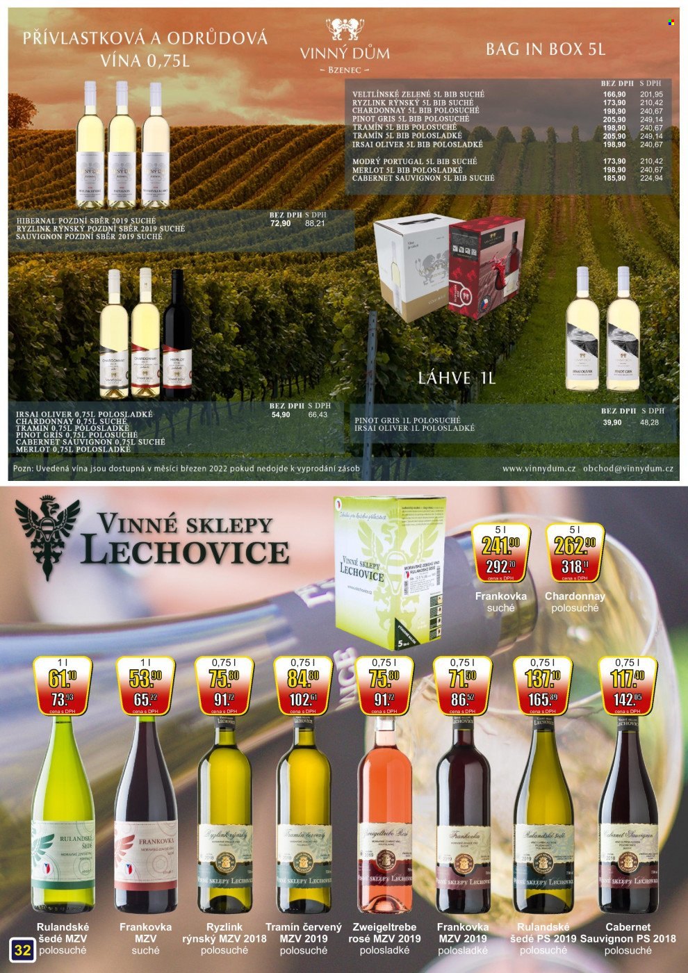 Leták Adam velkoobchod Šternberk - 1.3.2022 - 31.3.2022. Strana 32