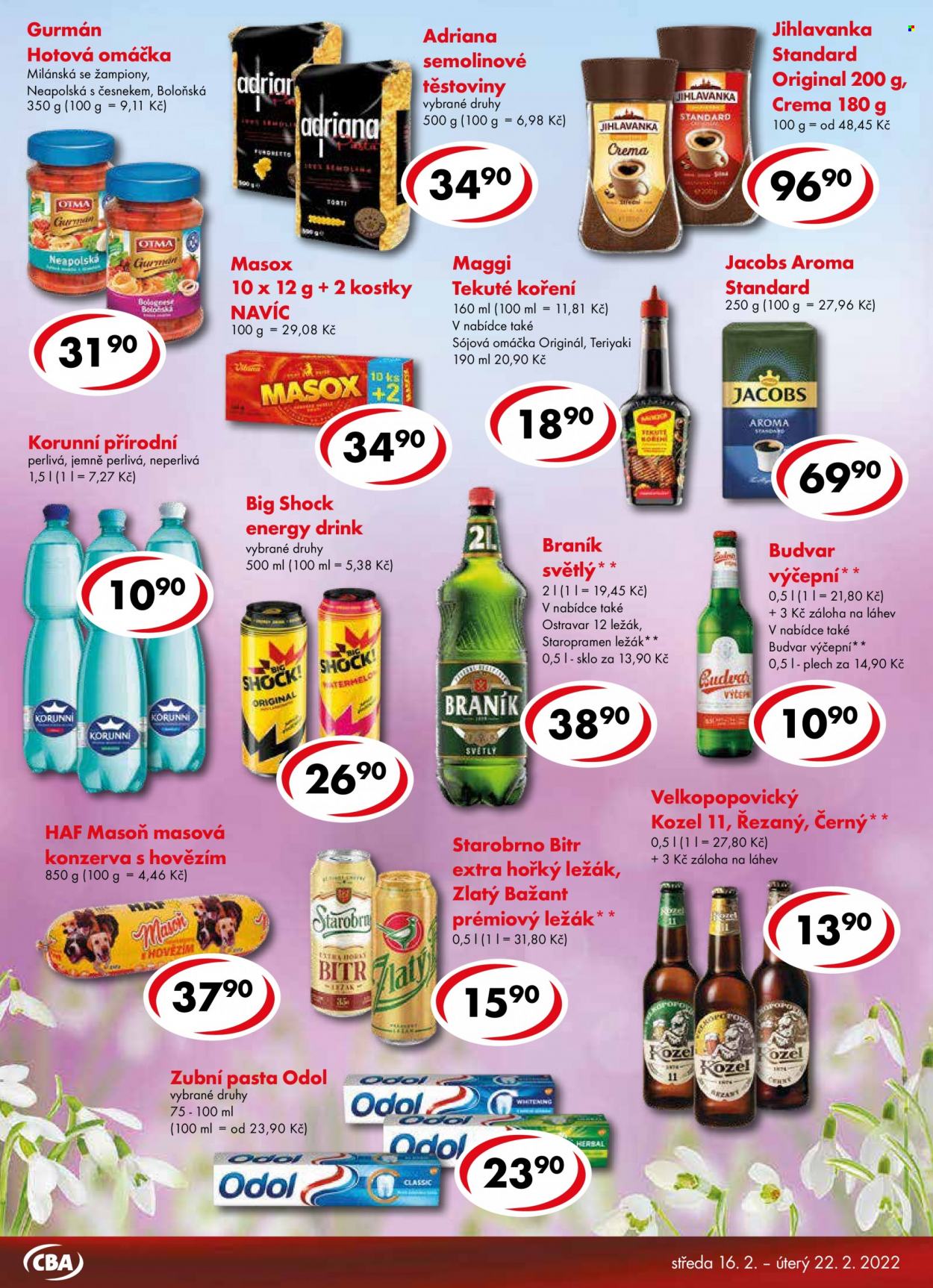 Leták CBA Premium - 23.2.2022 - 1.3.2022. Strana 4