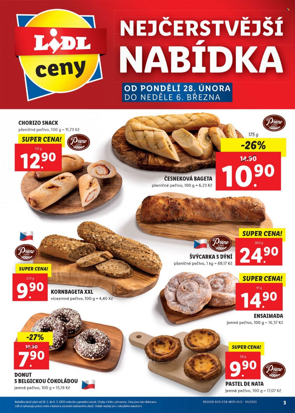 Leták Lidl - 28.2.2022 - 6.3.2022. Strana 3