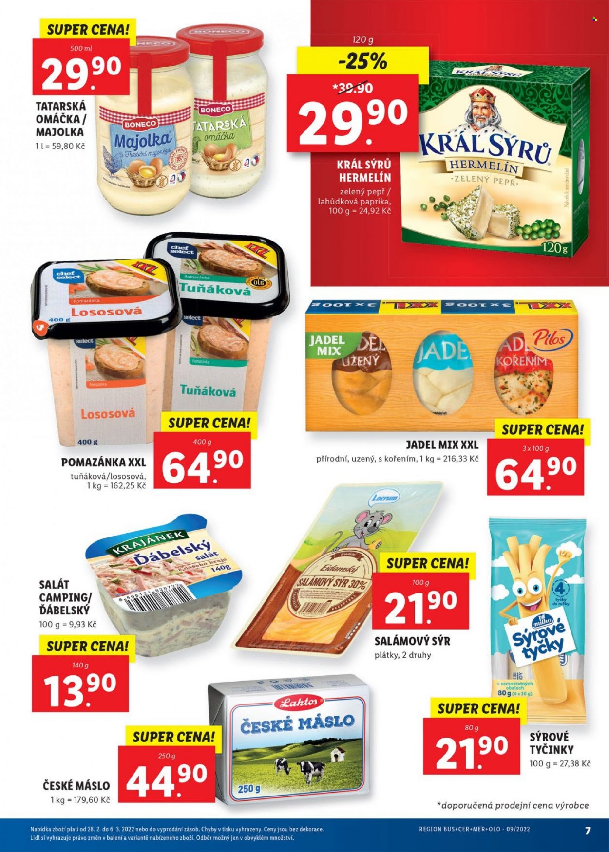 Leták Lidl - 28.2.2022 - 6.3.2022. Strana 7