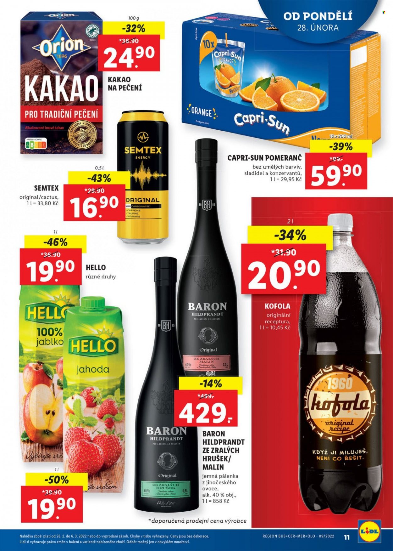Leták Lidl - 28.2.2022 - 6.3.2022. Strana 11