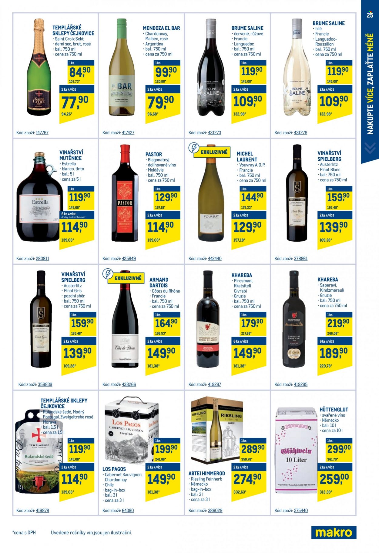 Leták MAKRO - 2.3.2022 - 29.3.2022. Strana 25
