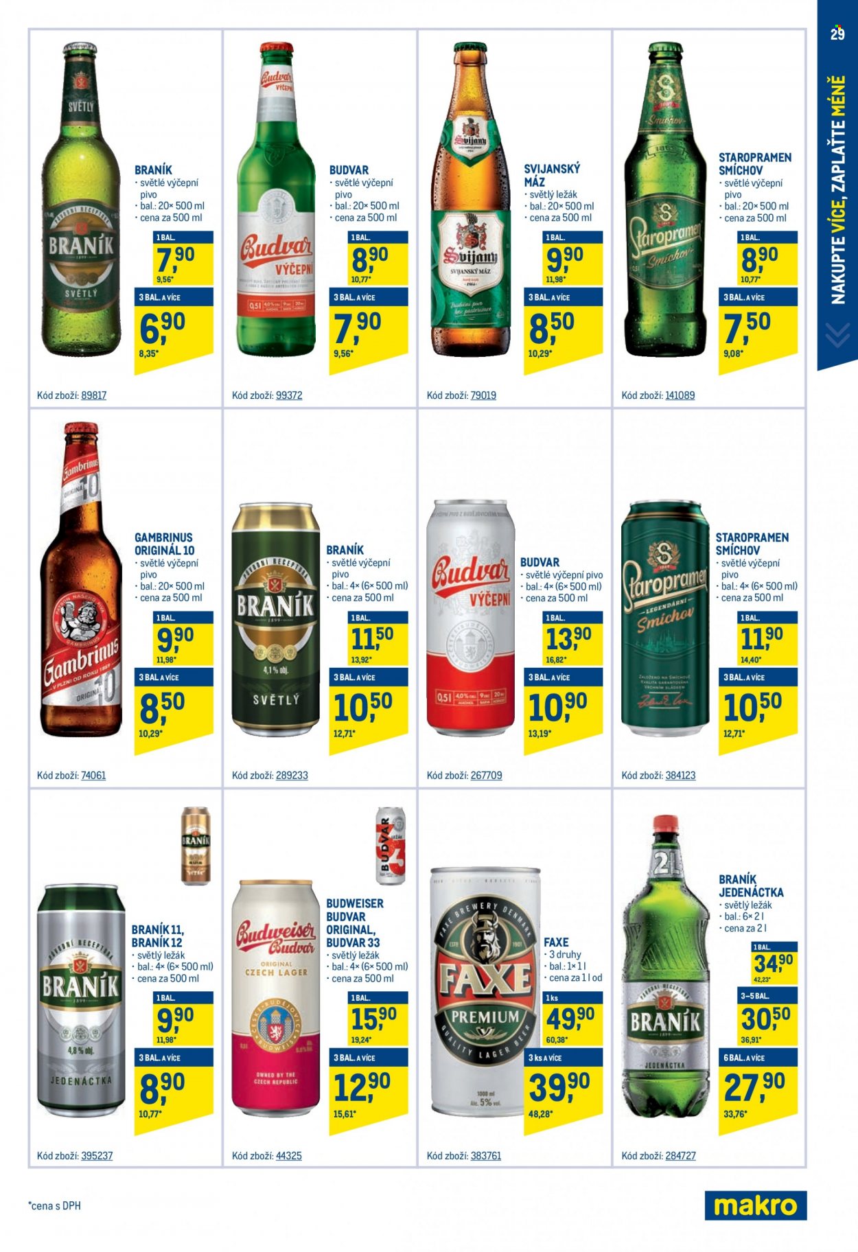 Leták MAKRO - 2.3.2022 - 29.3.2022. Strana 29