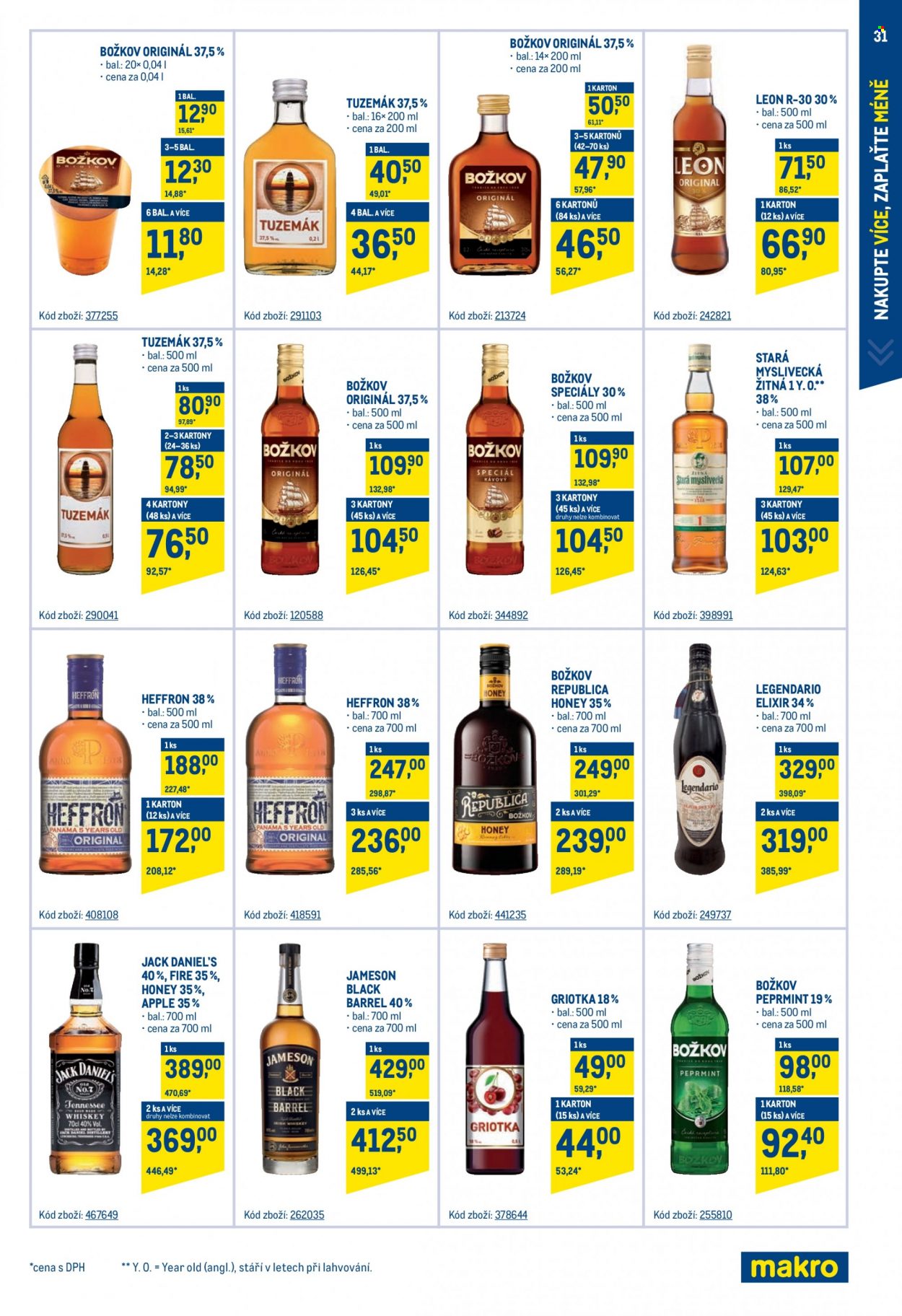 Leták MAKRO - 2.3.2022 - 29.3.2022. Strana 31