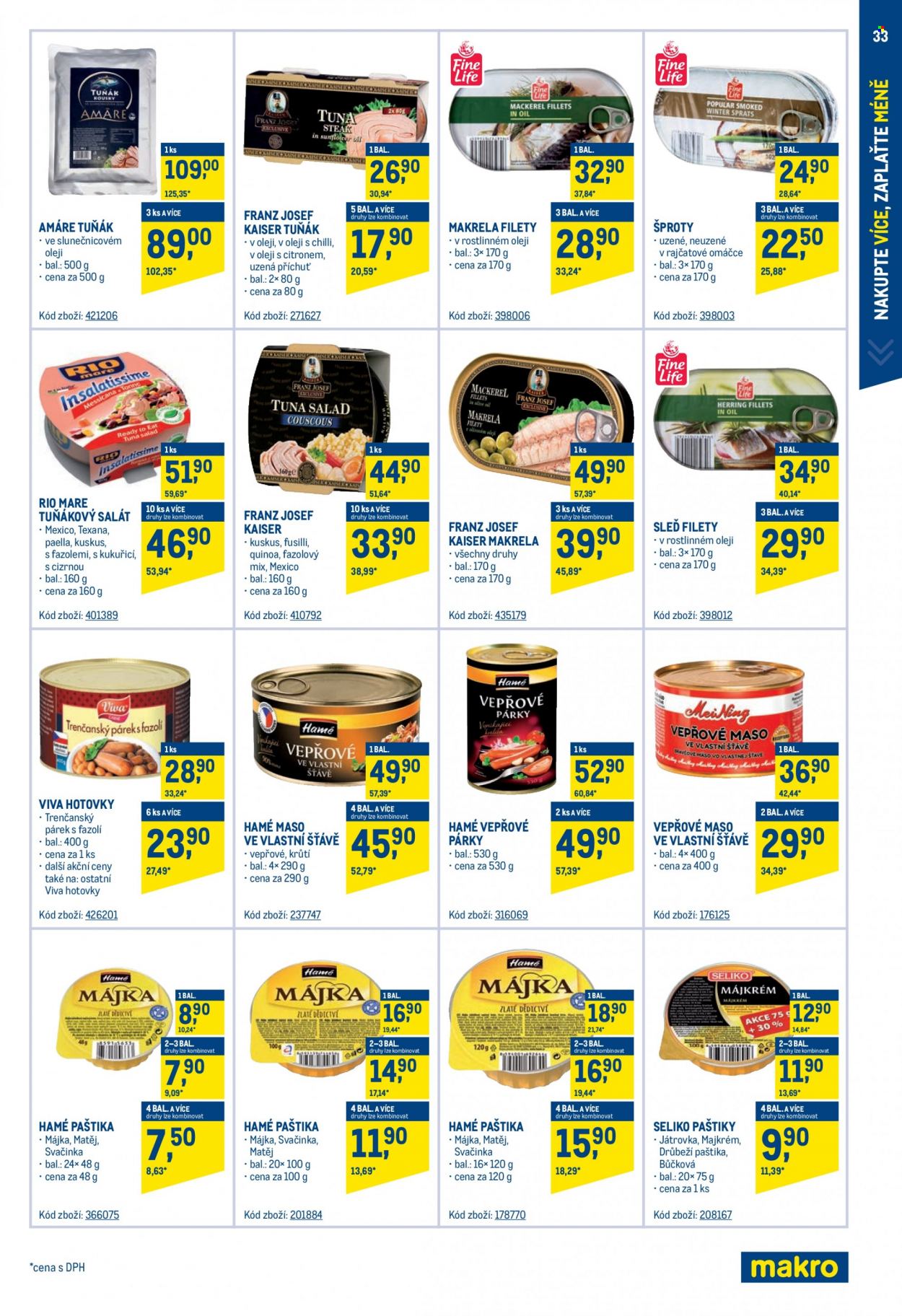 Leták MAKRO - 2.3.2022 - 29.3.2022. Strana 33