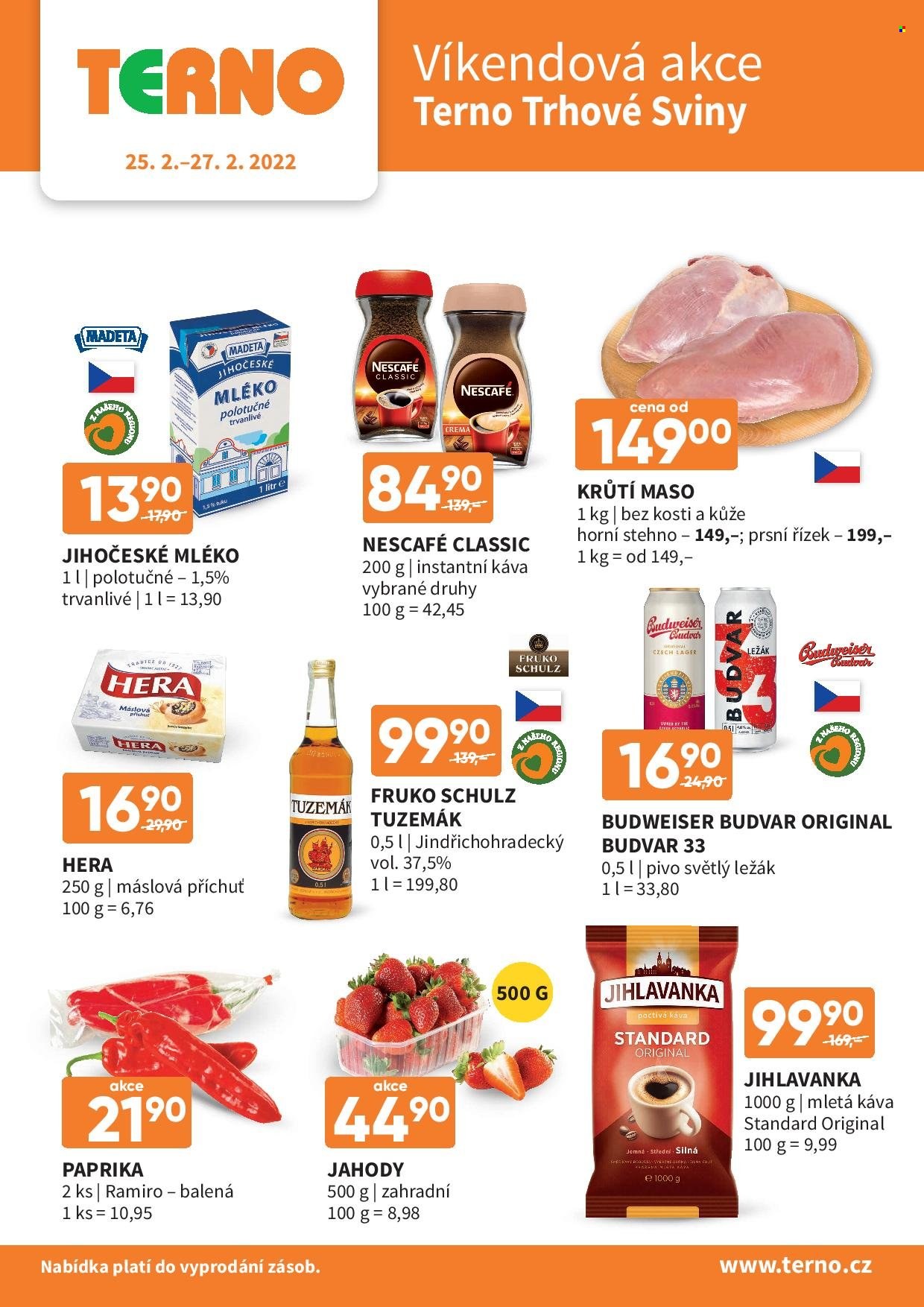 Leták coop TERNO - 25.2.2022 - 27.2.2022. Strana 1